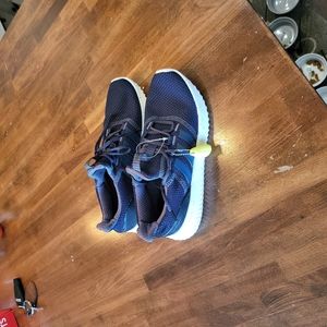 Men's Adidas Cloud Foam Shoes Blue 8.5